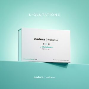 Nadura Wellness L-Glutathione 1500mg Refill Kit
